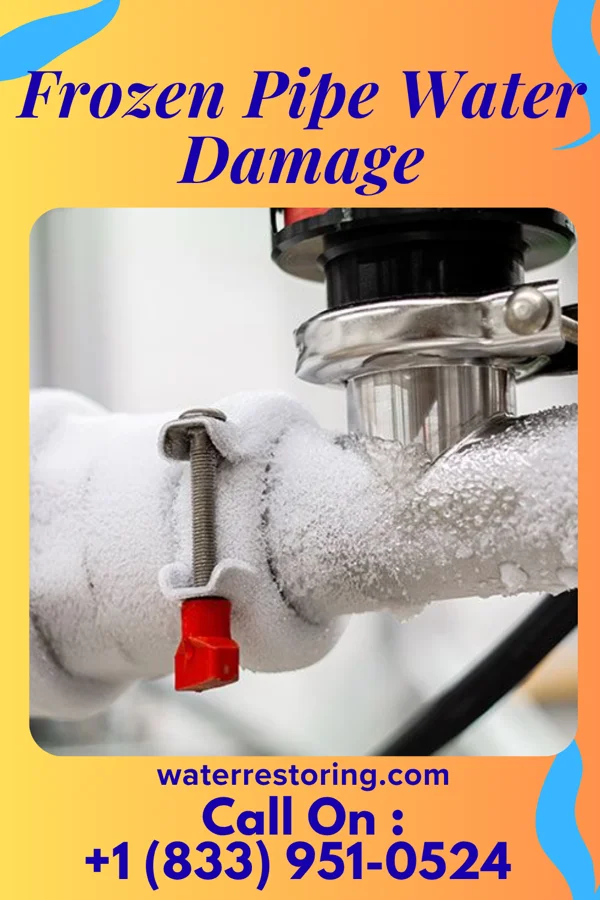Frozen Pipe Water Damage in Lexington, VA